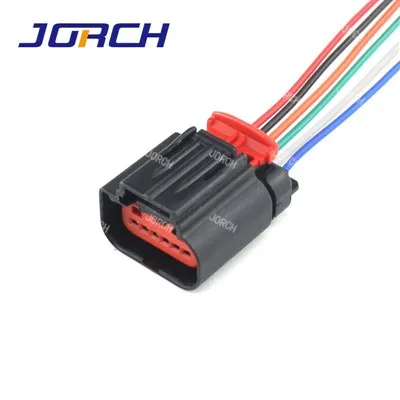 6kolíkový zásuvkový konektor Prispôsobené koncovky tupý spoj Diely držiaka ihly H Automatický konektor káblového zväzku DJ7065YB-1.2-21