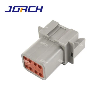 8kolíkový sivý samec DT automatický vodotesný konektor pre DT04-08PA DT04-8P